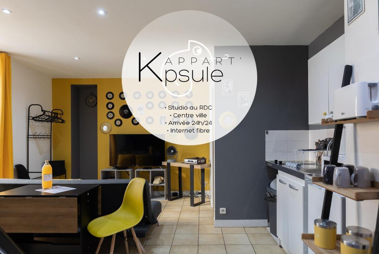 L'Appart K-Psule - Design, Tout Confort, Centre-Ville, 3 Pers Λε Μανς Εξωτερικό φωτογραφία